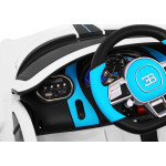 Elektrické autíčko Bugatti Divo nelakované - biele